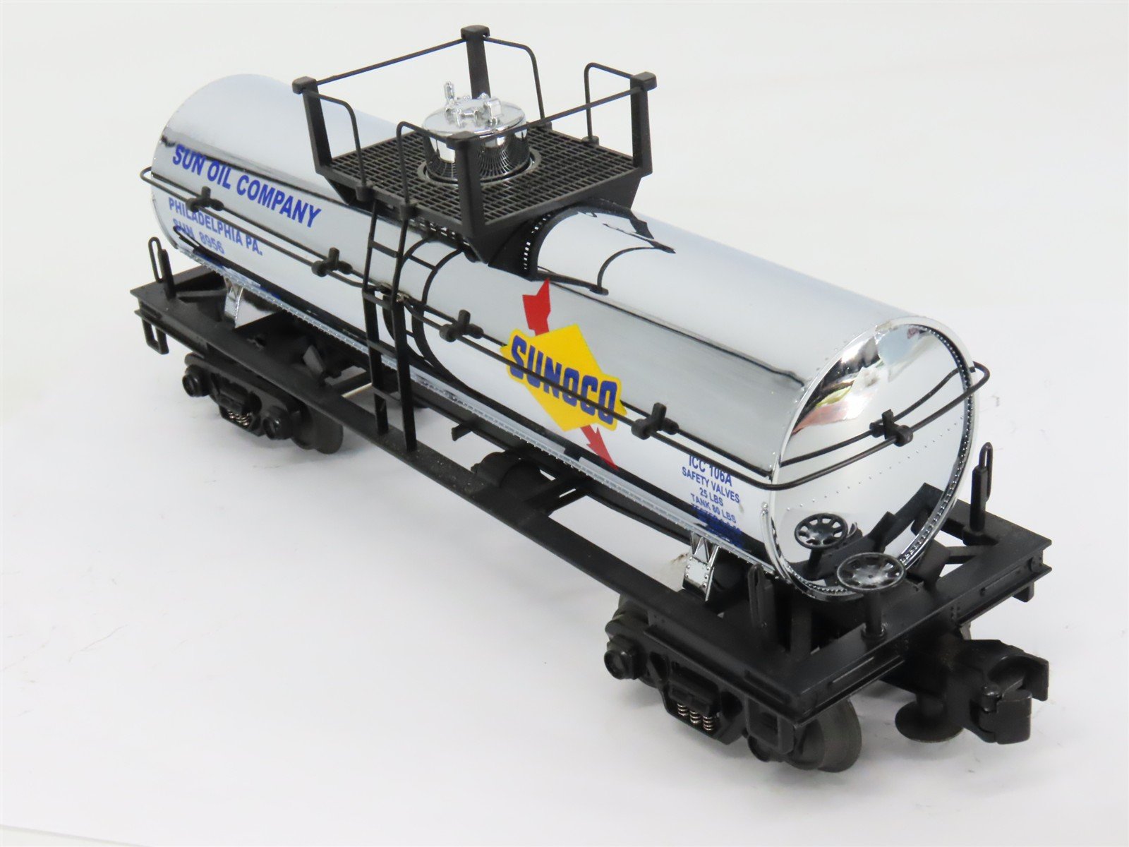 O Gauge 3-Rail MTH Rail King 30-7378 SUN Sunoco Tank Car #8956