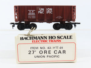 HO Scale Bachmann 43-1075-01 UP Union Pacific Railroad 27' Ore Car #64190