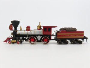 HO Scale Bachmann Atlanta & West Point 4-4-0 Steam Locomotive #60