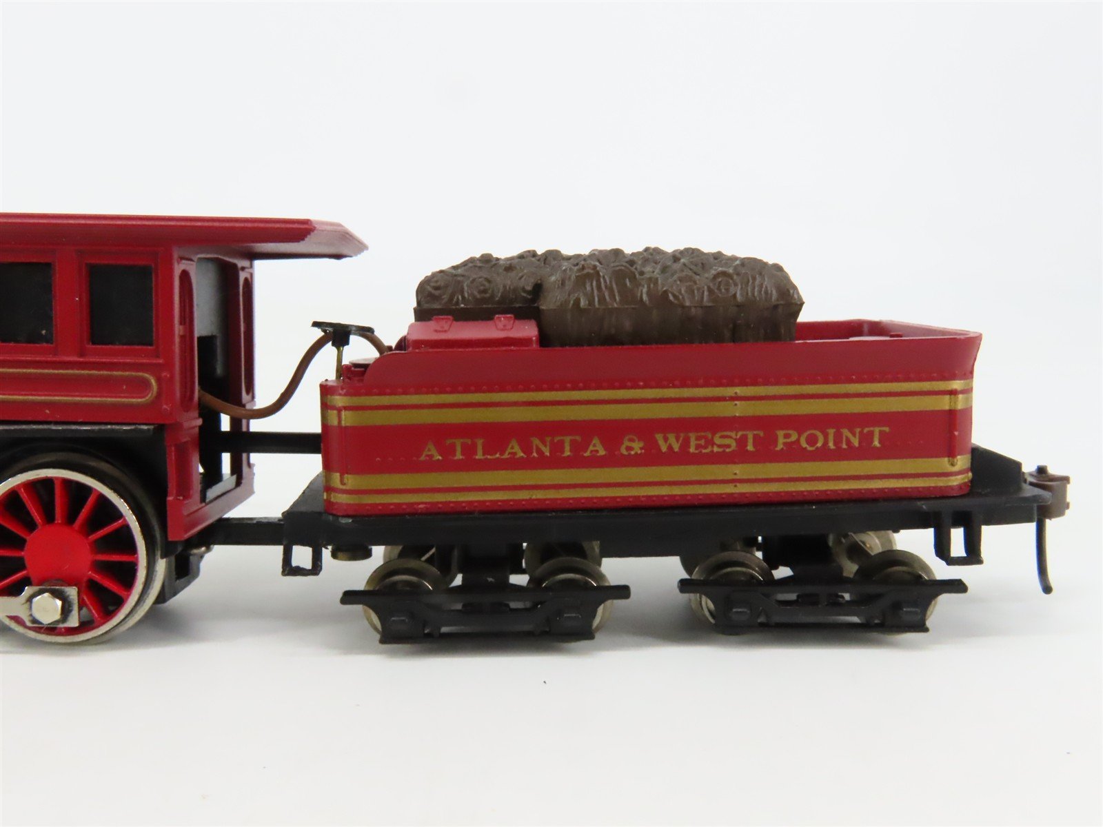HO Scale Bachmann Atlanta & West Point 4-4-0 Steam Locomotive #60