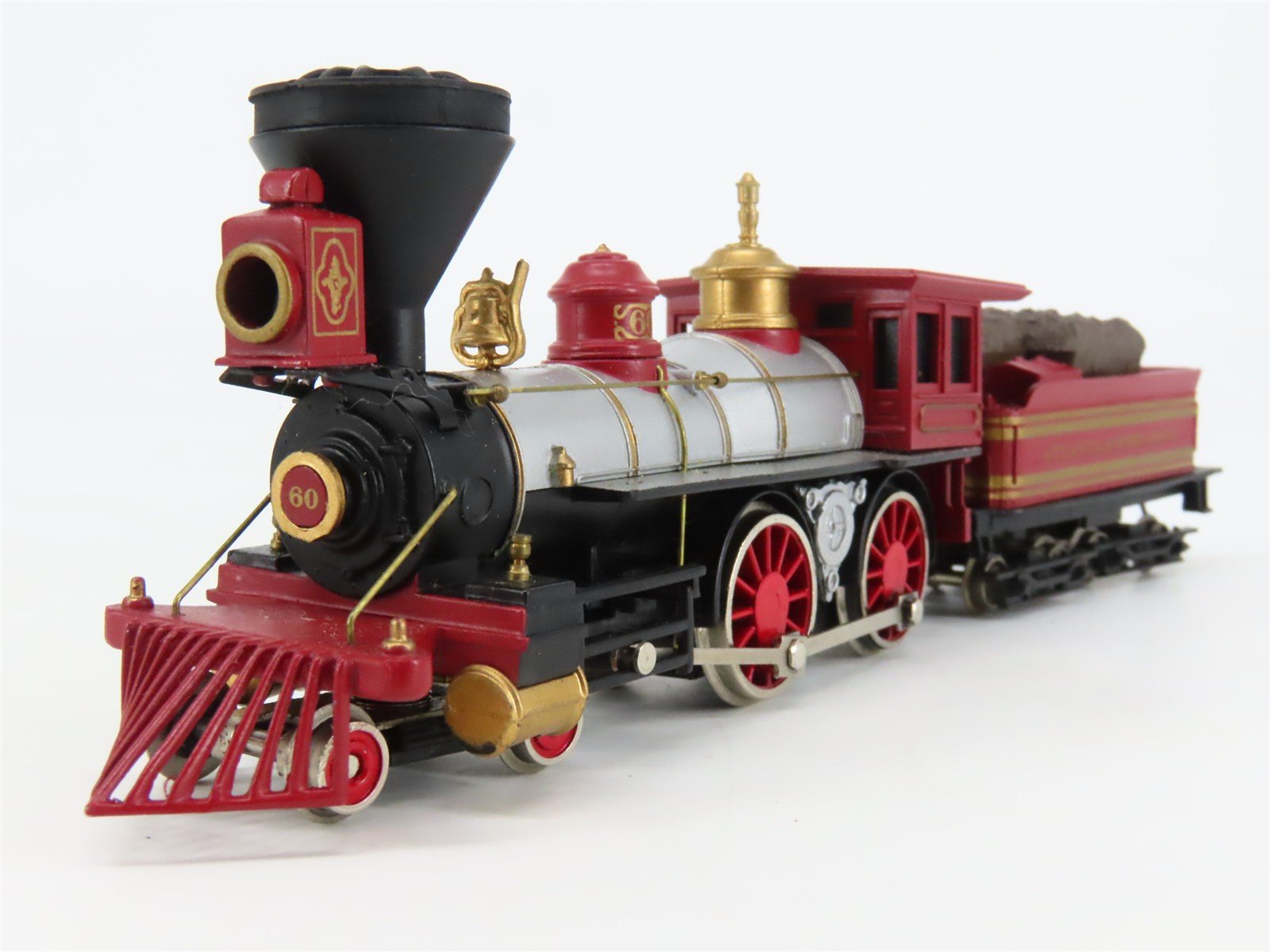 HO Scale Bachmann Atlanta & West Point 4-4-0 Steam Locomotive #60