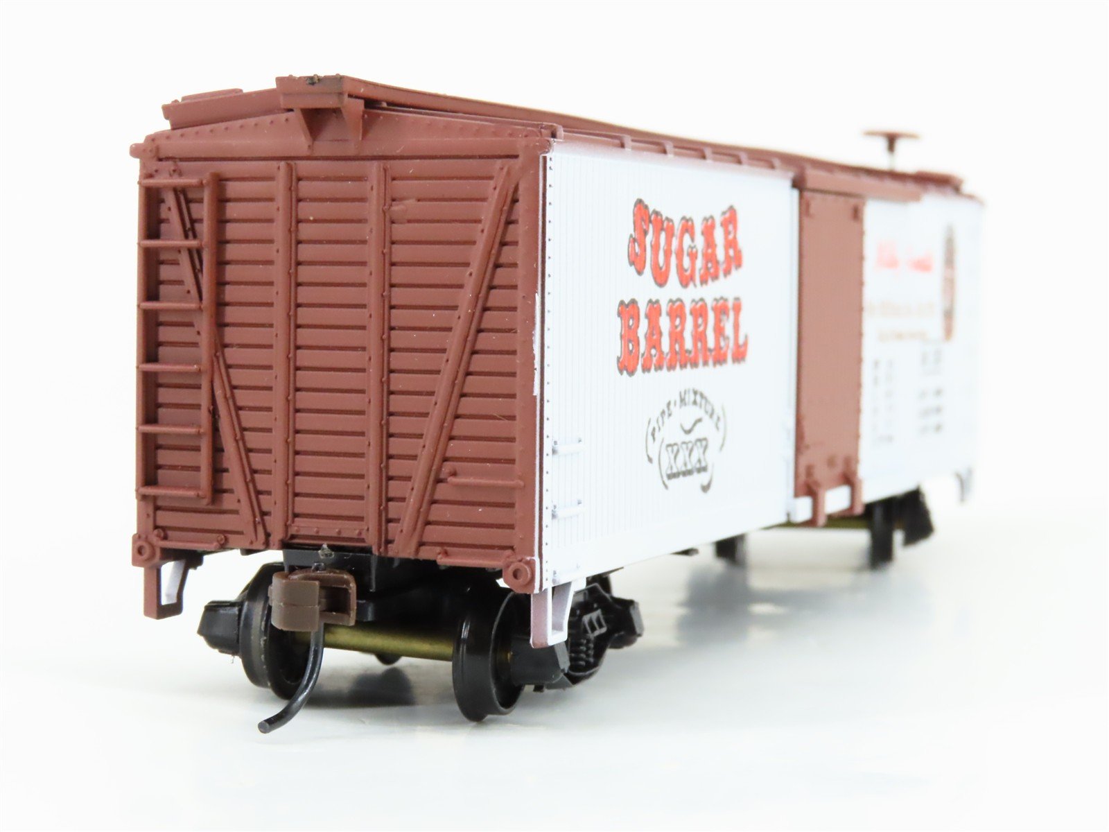 HO Scale Train-Miniature 2716 JM Sugar Barrel Pipe Tobacco 40' Box Car #1103