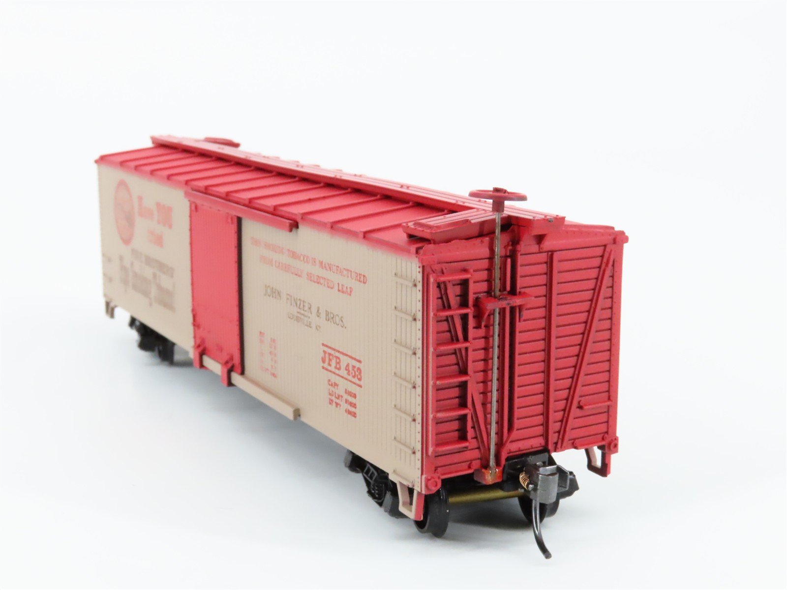HO Scale Train-Miniature 2714 JFB Five Bros Pipe Tobacco 40' Box Car #1453