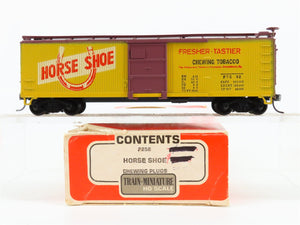HO Scale Train-Miniature 2258 PTC Horse Shoe Chewing Plugs 40' Box Car #92