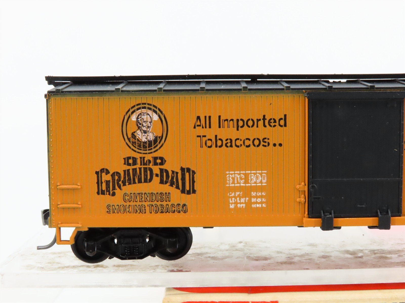 HO Scale Train-Miniature 2717 STC Old Grand Dad Pipe Tobacco 40' Box Car #500