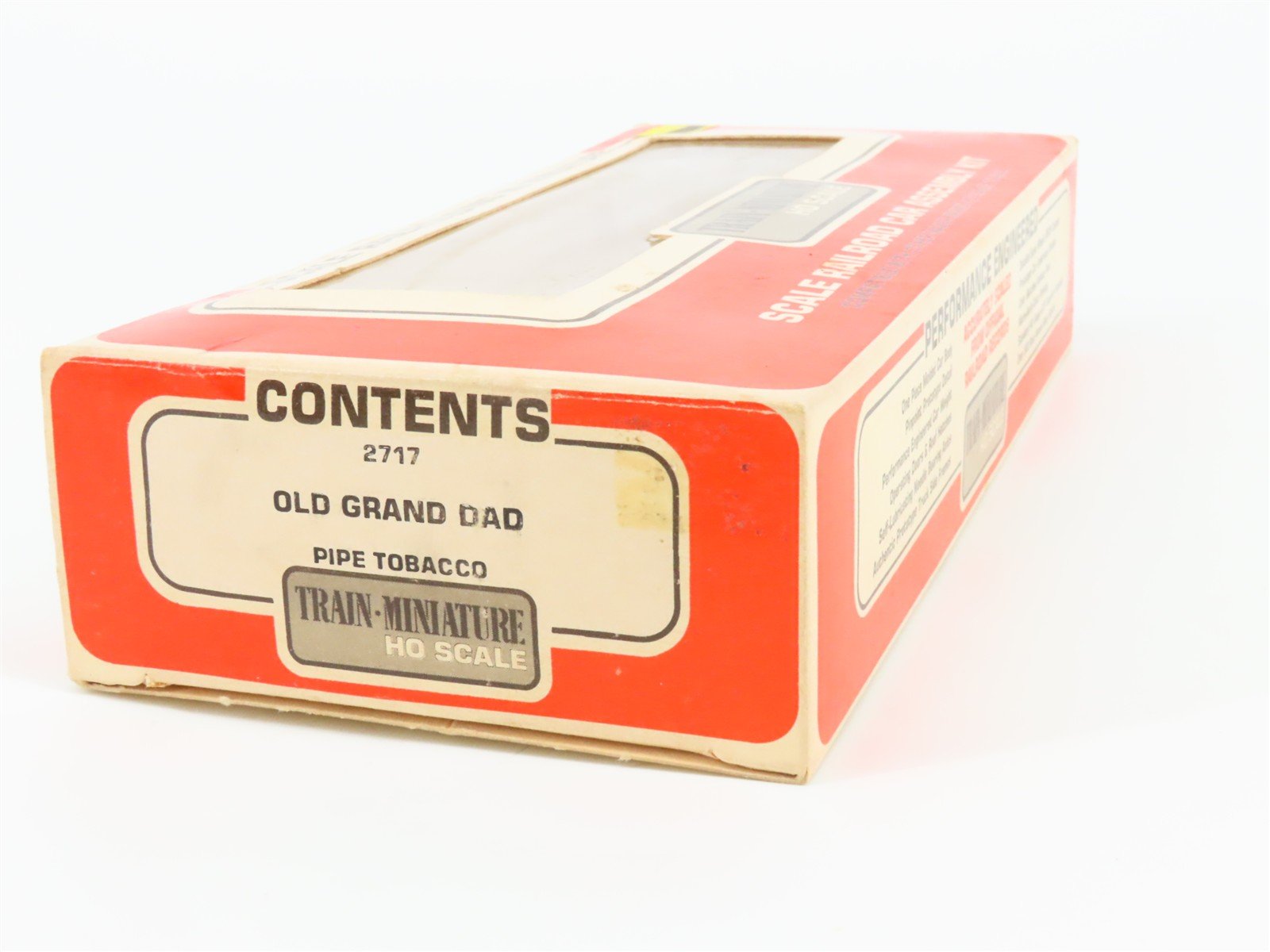 HO Scale Train-Miniature 2717 STC Old Grand Dad Pipe Tobacco 40' Box Car #500
