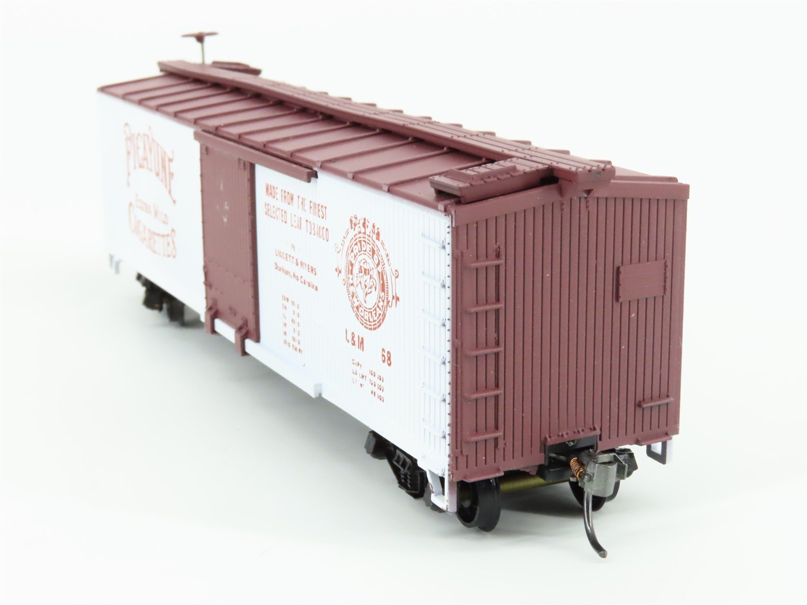 HO Train-Miniature Tobacco Road Series 2220 L&M Picayune Cigarettes Box Car #68