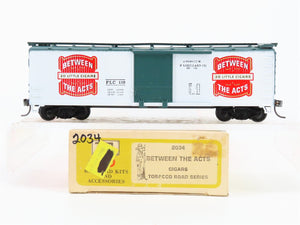 HO Train-Miniature Tobacco Road 2034 PLC Between The Acts Cigars Box Car #110