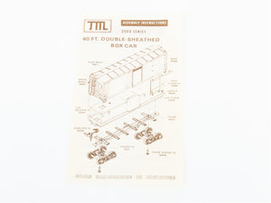 HO Train-Miniature Tobacco Road 2034 PLC Between The Acts Cigars Box Car #110