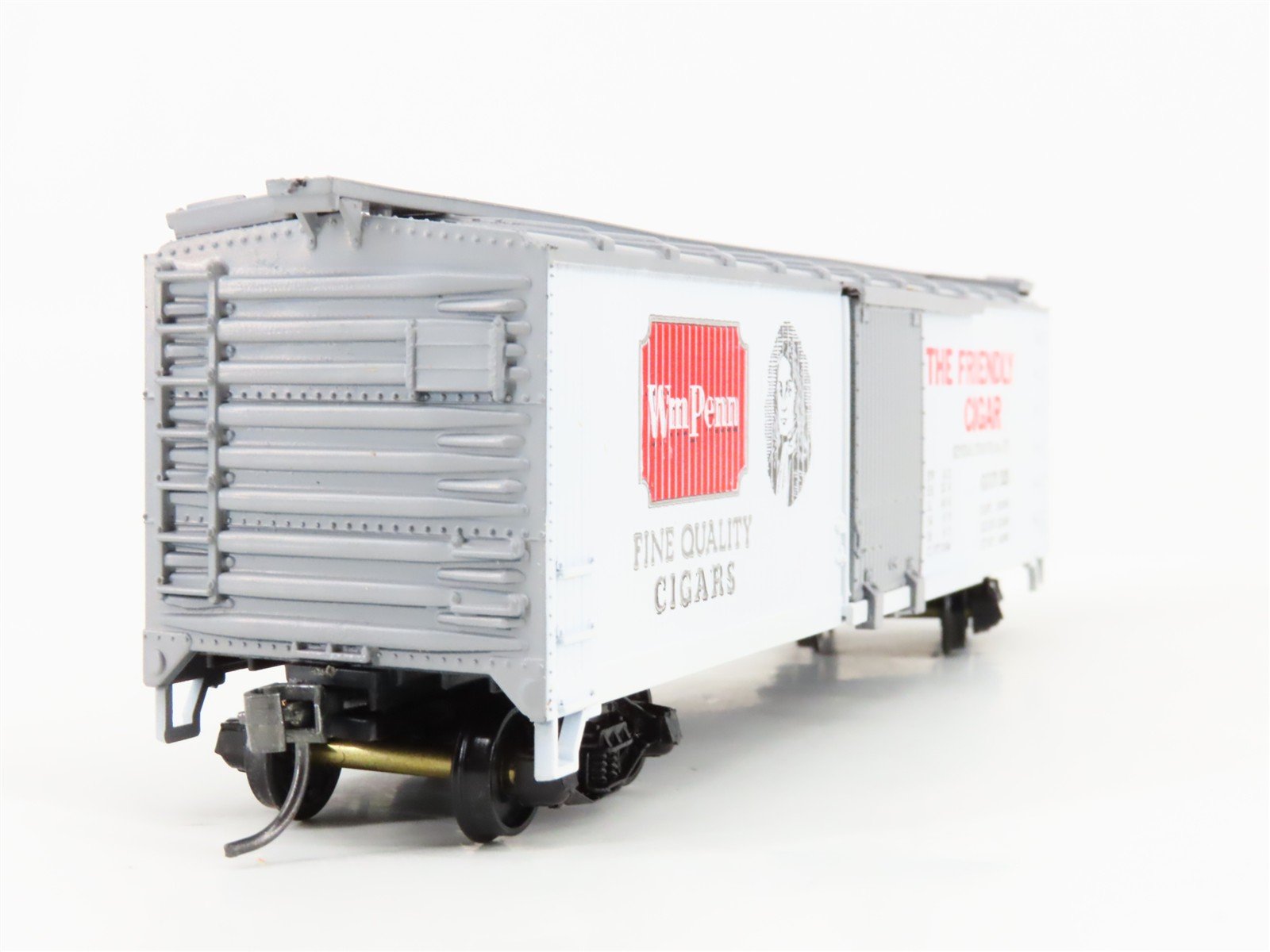 HO Train-Miniature Tobacco Road Series 2040 GCCo Wm Penn Cigars 40' Box Car #525