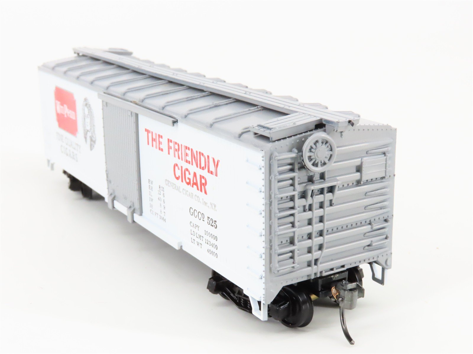 HO Train-Miniature Tobacco Road Series 2040 GCCo Wm Penn Cigars 40' Box Car #525