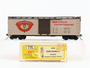 HO Train-Miniature Tobacco Road Series 2038 S&S King Edward Cigars Box Car #641
