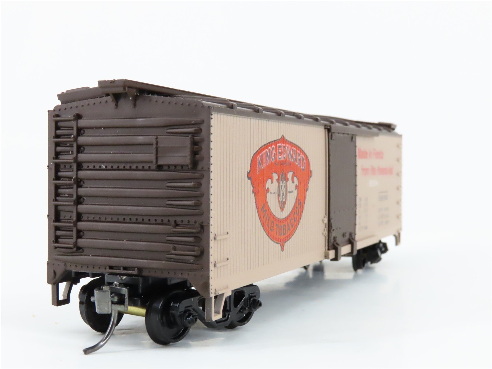 HO Train-Miniature Tobacco Road Series 2038 S&S King Edward Cigars Box Car #641