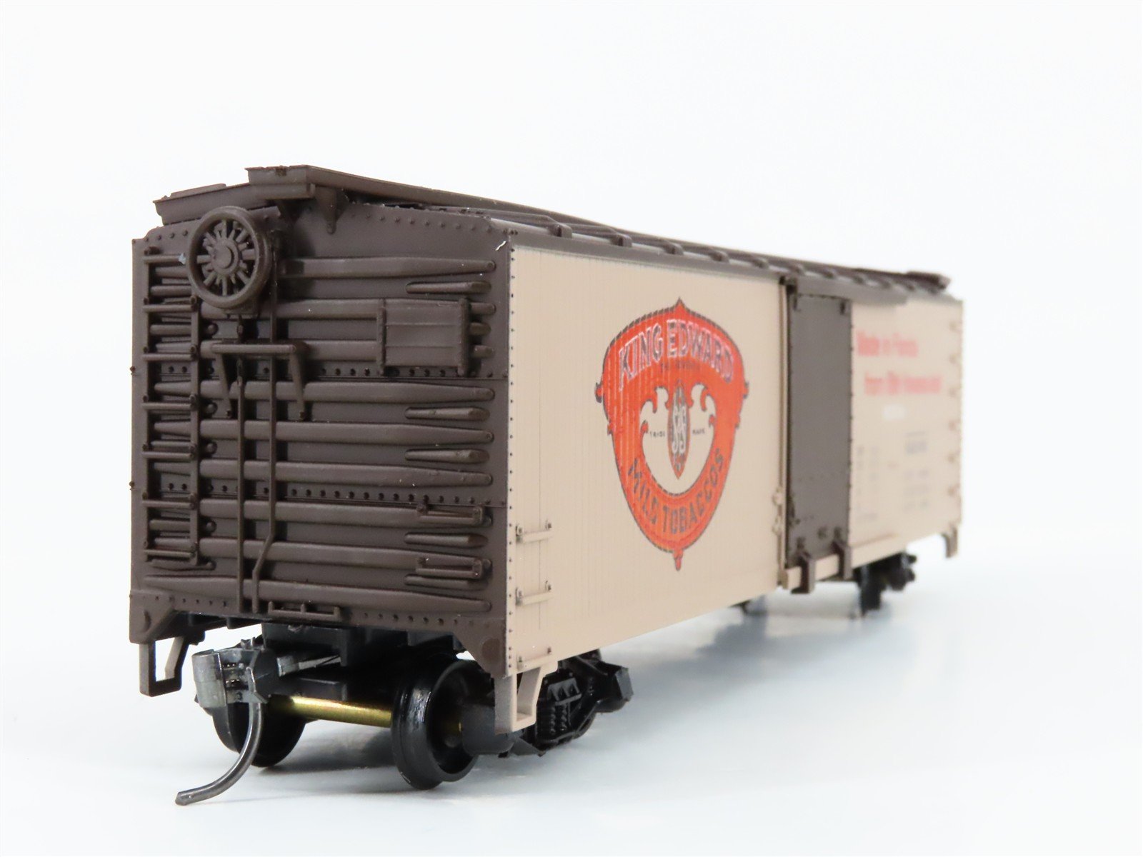 HO Train-Miniature Tobacco Road Series 2038 S&S King Edward Cigars Box Car #641