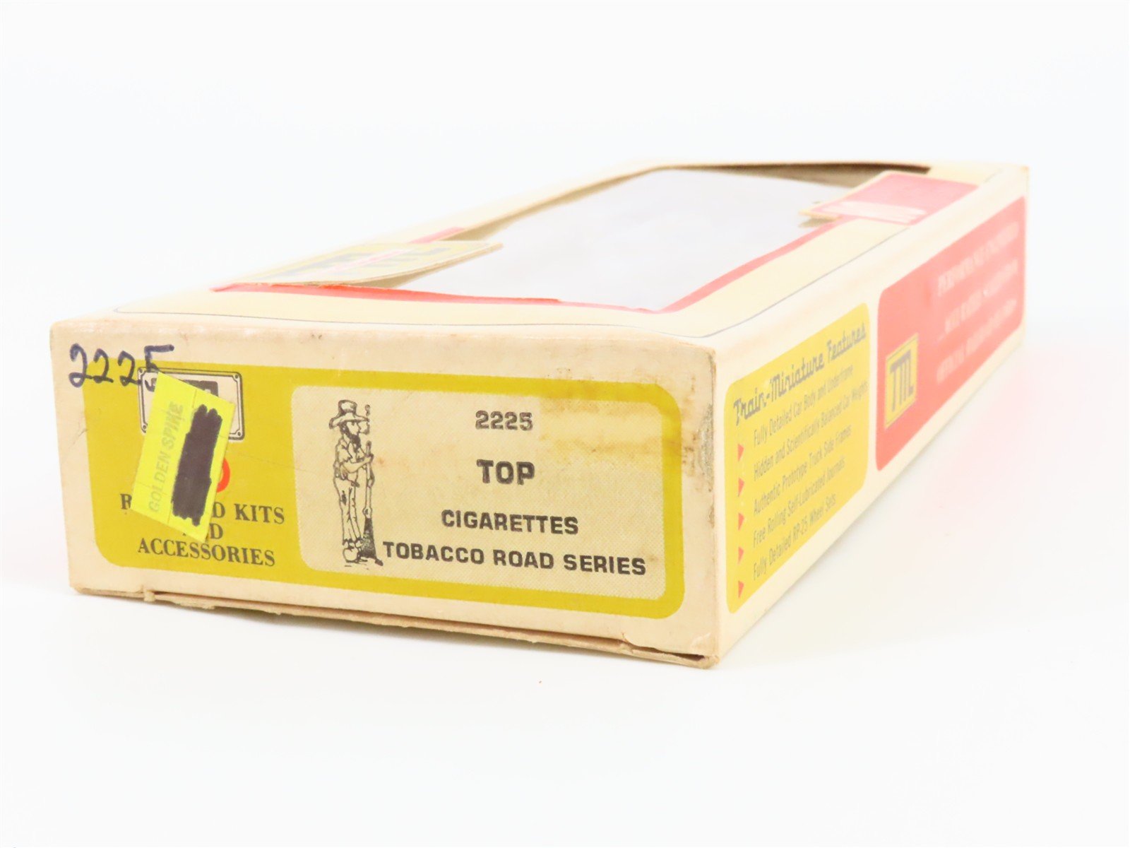 HO Scale Train-Miniature Tobacco Road Series 2225 RJR Top Cigarettes Box Car #41