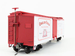 HO Train-Miniature Tobacco Road 2221 PM English Ovals Cigarettes Box Car #809