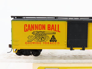 HO Train-Miniature Tobacco Road 2256 TB Cannon Ball Chewing Plugs Box Car #721