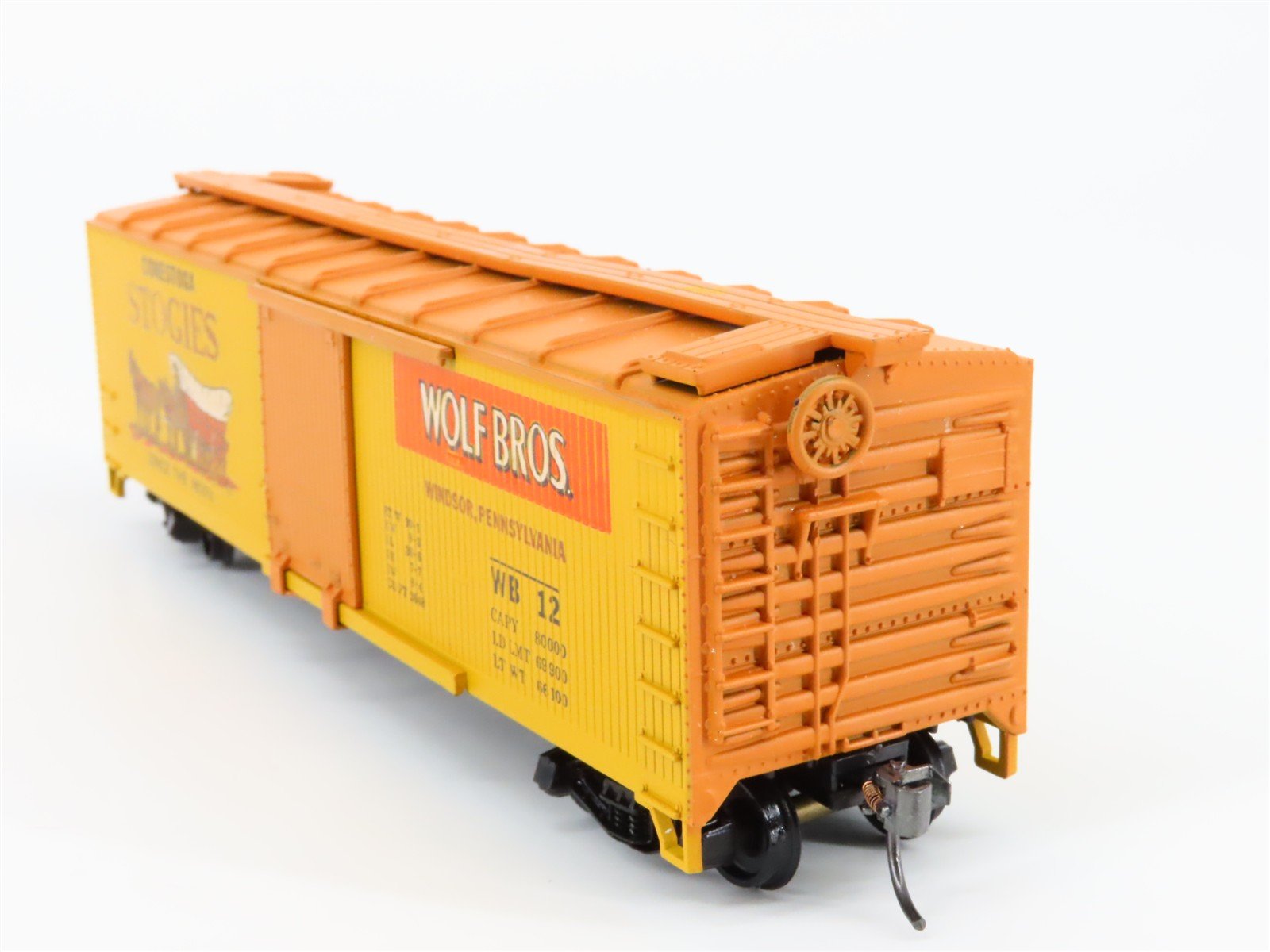 HO Train-Miniature Tobacco Road 2032 WB Wolf Bros 