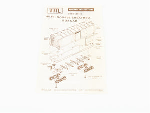 HO Train-Miniature Tobacco Road Series 2035 BCI Phillies Cigars 40' Box Car #253