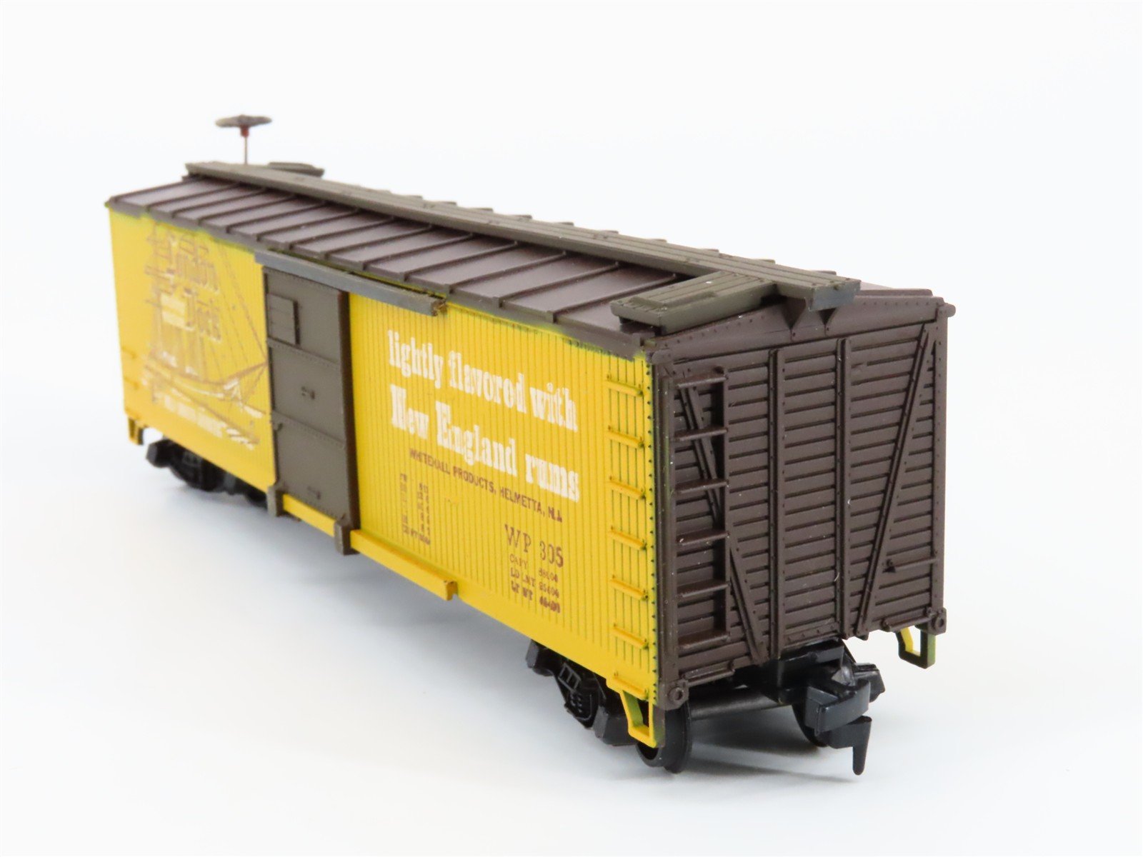 HO Scale Train-Miniature WP London Dock Tobacco 40' Single Door Box Car #305