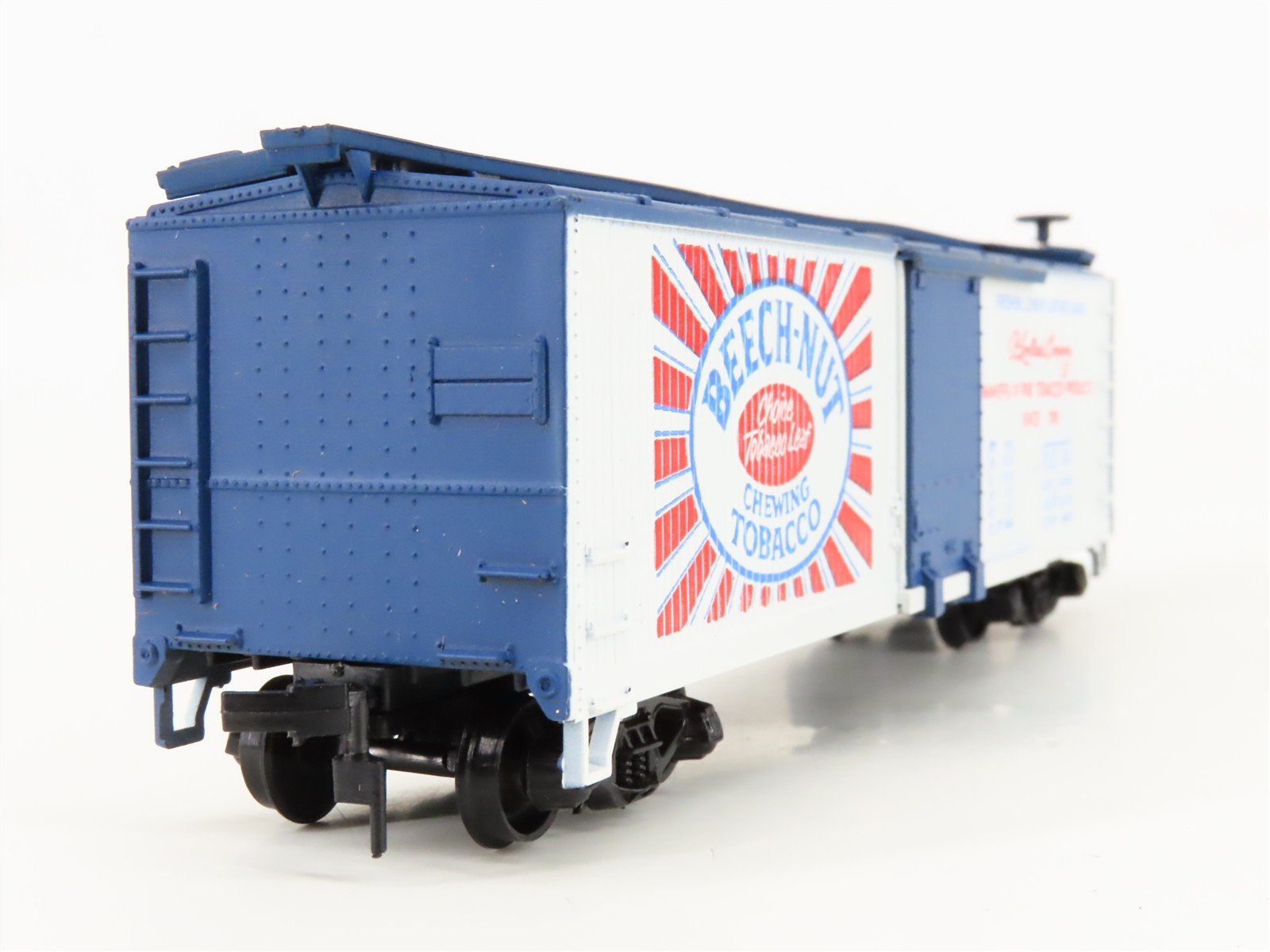 HO Train-Miniature PLC Beech Nut Chewing Tobacco 40' Single Door Box Car #114