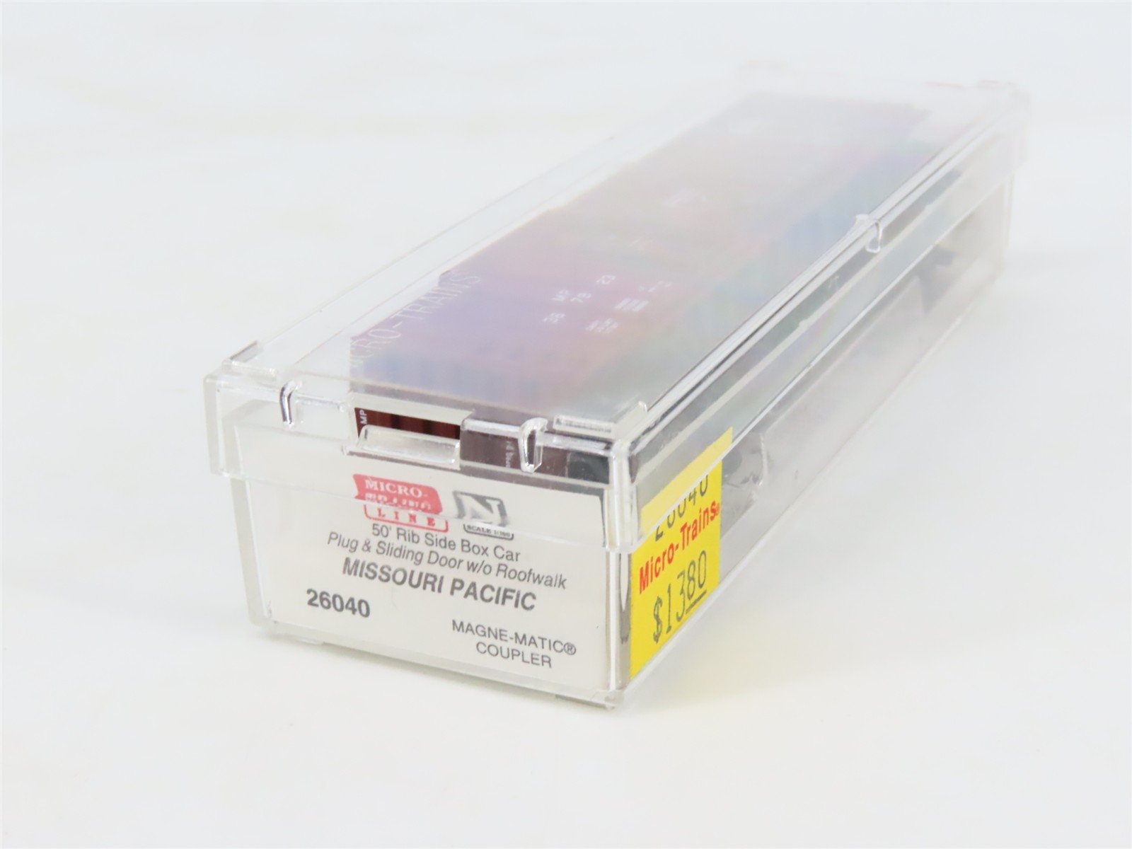 N Micro-Trains MTL 26040 MP Mo-Pac Missouri Pacific 50' Rib-Side Box Car #367923