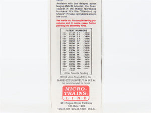 N Scale Micro-Trains MTL 23240 ADN Ashley Drew & Northern 40' Box Car #2413