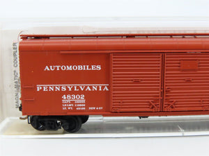N Micro-Trains MTL 79010 PRR Pennsylvania Wagon Top Double Door Box Car #48302
