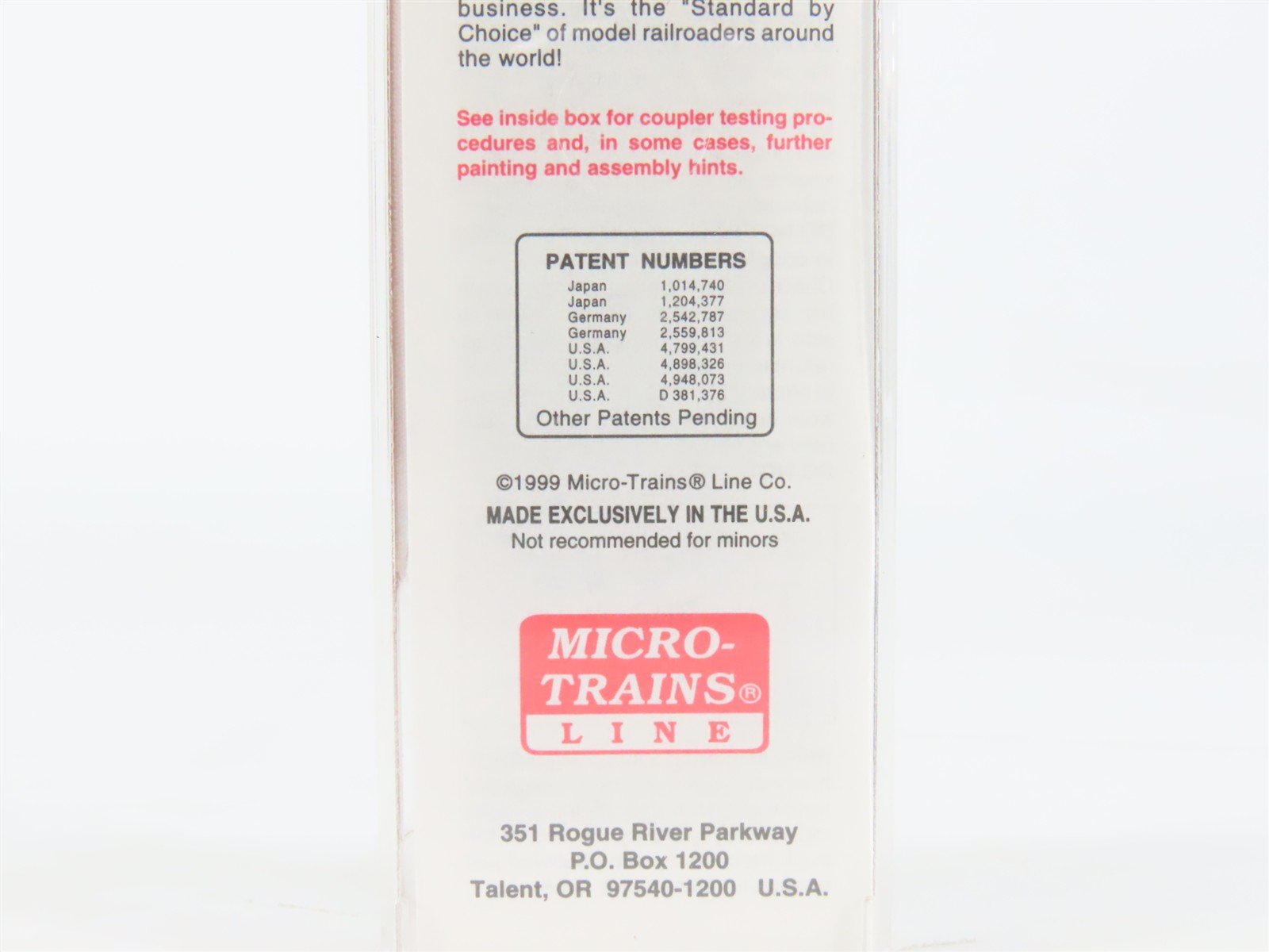 N Micro-Trains MTL 79010 PRR Pennsylvania Wagon Top Double Door Box Car #48302