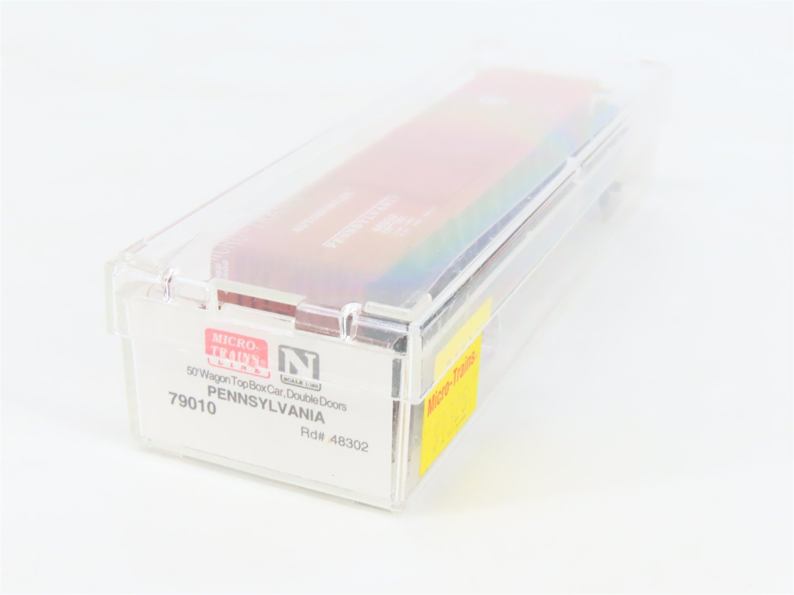 N Micro-Trains MTL 79010 PRR Pennsylvania Wagon Top Double Door Box Car #48302