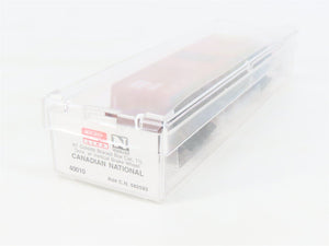 N Micro-Trains MTL 40010 CN Canadian National 40' Outside Braced Box Car #582593