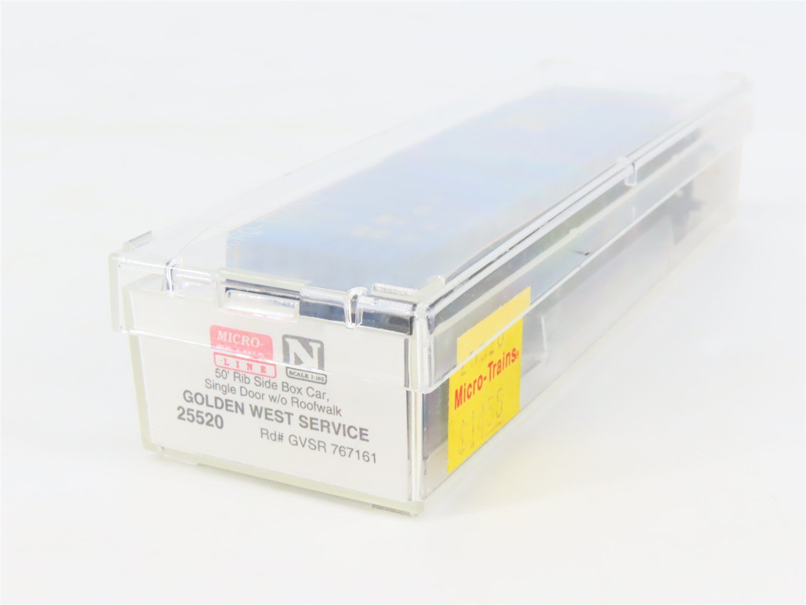 N Scale Micro-Trains MTL 25520 GVSR Golden West 50' Rib-Side Box Car #767161