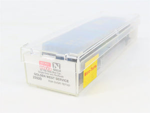 N Scale Micro-Trains MTL 25520 GVSR Golden West 50' Rib-Side Box Car #767161
