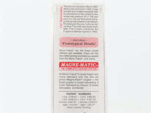 N Micro-Trains MTL 120510 WIF West India Fruit & Steamship 40' USRA Box Car #106