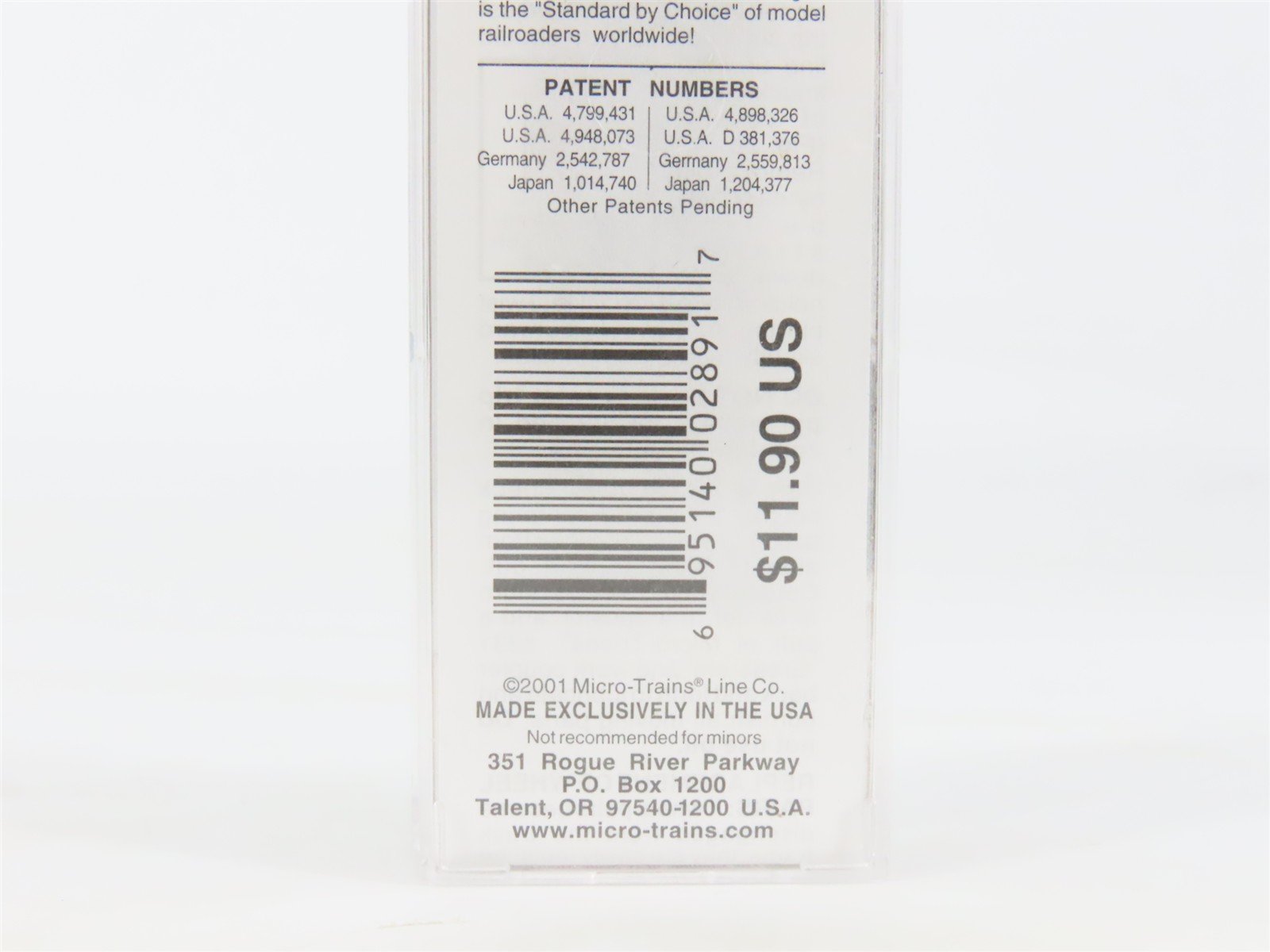 N Micro-Trains MTL 120510 WIF West India Fruit & Steamship 40' USRA Box Car #106