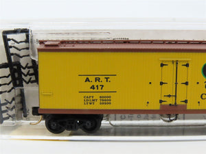 N Micro-Trains MTL Silver Anniversary 49230 ART Crazy Water 40' Wood Reefer #417
