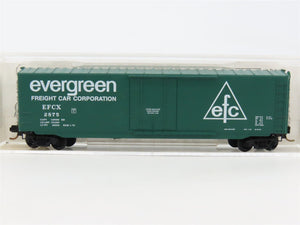 N Scale Micro-Trains MTL 38260 EFCX Evergreen 50' Plug Door Box Car #2875