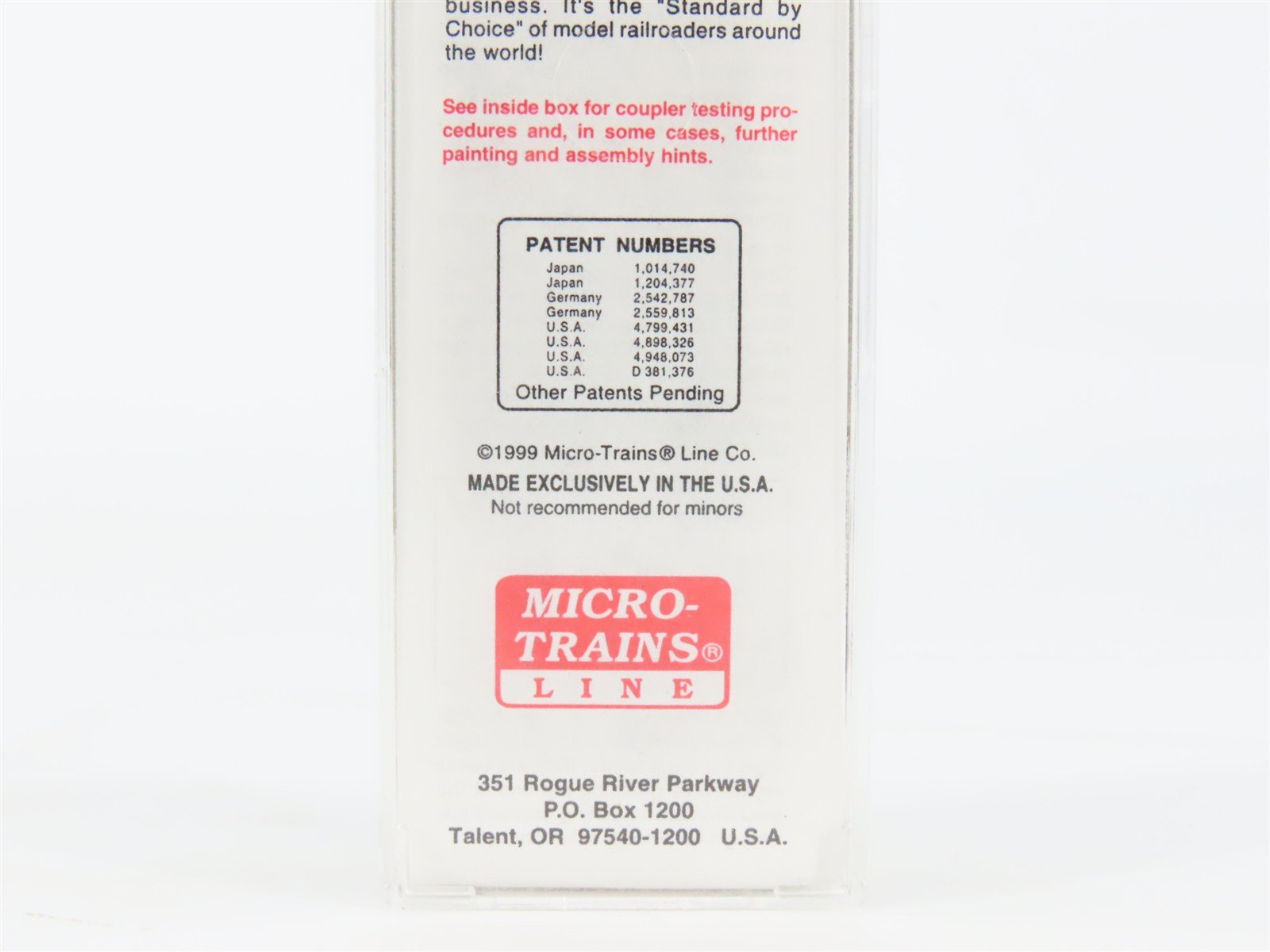 N Scale Micro-Trains MTL 38260 EFCX Evergreen 50' Plug Door Box Car #2875