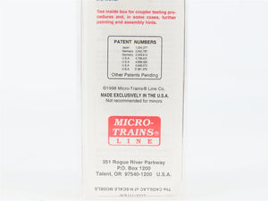 N Scale Micro-Trains MTL 42010 Stark Trees Bear Fruit 40' Wood Box Car #24