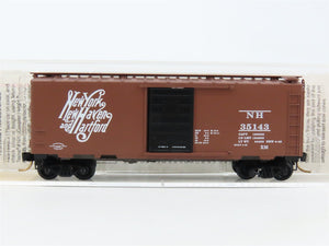 N Scale Micro-Trains MTL 20029 NH New Haven 40' Single Door Steel Box Car #35143