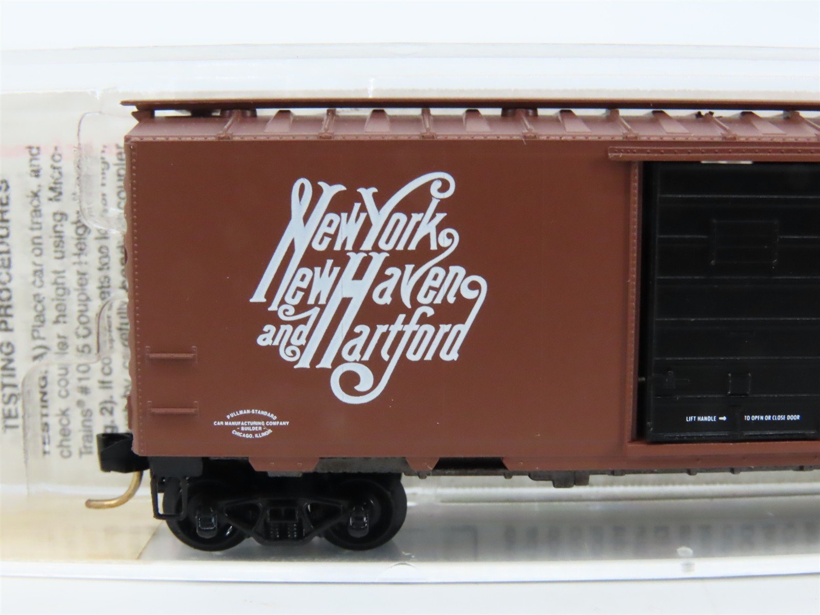 N Scale Micro-Trains MTL 20029 NH New Haven 40' Single Door Steel Box Car #35143