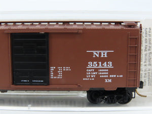 N Scale Micro-Trains MTL 20029 NH New Haven 40' Single Door Steel Box Car #35143
