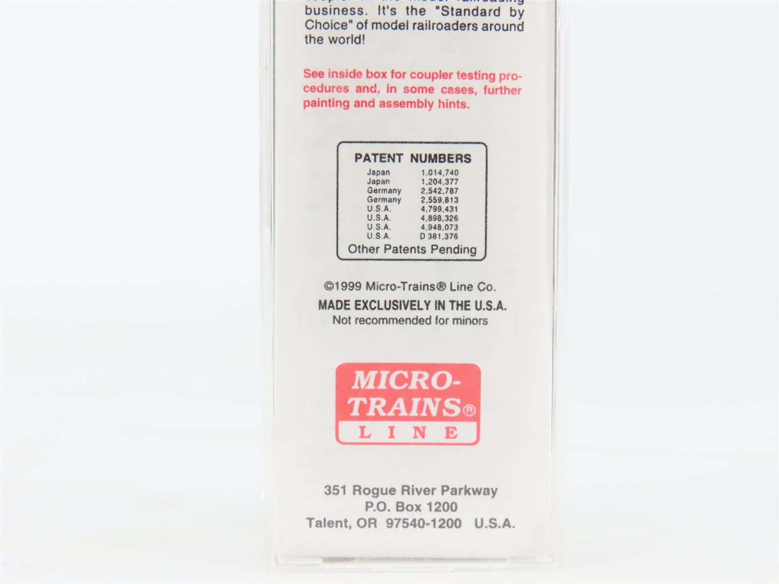 N Scale Micro-Trains MTL 38260 EFCX Evergreen 50' Plug Door Box Car #2875