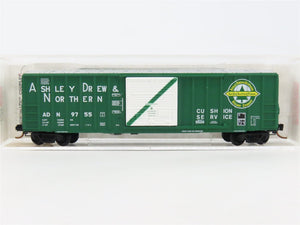 N Micro-Trains MTL 25590 ADN Ashely Drew & Northern 50' Rib-Side Box Car #9755