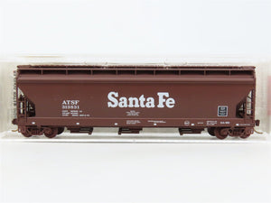 N Micro-Trains MTL 94100 ATSF Santa Fe 3-Bay CenterFlow Covered Hopper #313831