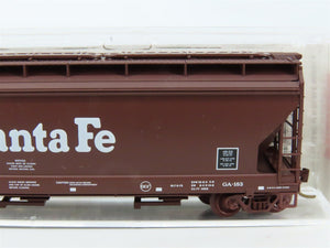 N Micro-Trains MTL 94100 ATSF Santa Fe 3-Bay CenterFlow Covered Hopper #313831