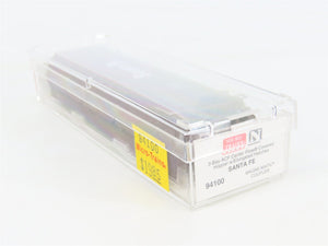 N Micro-Trains MTL 94100 ATSF Santa Fe 3-Bay CenterFlow Covered Hopper #313831