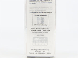 N Micro-Trains MTL Silver Anniversary 55130 DL&W Lackawanna 2-Bay Hopper #83321