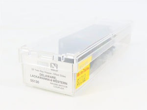 N Micro-Trains MTL Silver Anniversary 55130 DL&W Lackawanna 2-Bay Hopper #83321