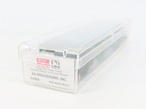 N Scale Micro-Trains MTL 93060 AGPX AG Processing 3-Bay Covered Hopper #96314